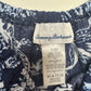 Tommy Bahama Delft Floral St. Lucia Off The Shoulder Cover Up Dress Small