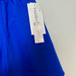 NWT Tara Grinna Solid Skirted Bottom with Split Front Swimsuit Royal Blue 6