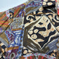 Vintage 90s Pierre Cardin Short Sleeve Button Up Shirt XL Geometric Print
