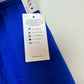 NWT Tara Grinna Solid Skirted Bottom with Split Front Swimsuit Royal Blue 6