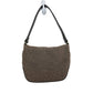 The Sak Crochet Mini Shoulder Bag Purse Brown Tan Knit