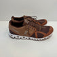On Running Men's Cloud Sneaker On Clouds Rust Red Orange 9