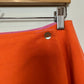 Vintage Andrea Behar Pink and Orange Wrap Skirt Silk Linen 10