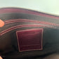 Vintage Coach Y2K Red Leather Mini Shoulder Bag Hampton Wristlet Cranberry 7785