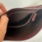 Vintage Coach Y2K Red Leather Mini Shoulder Bag Hampton Wristlet Cranberry 7785