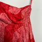 Y2K Free People Strapless Mini Dress Tunic Top Red 4