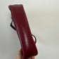 Vintage Coach Y2K Red Leather Mini Shoulder Bag Hampton Wristlet Cranberry 7785