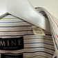MINE Modern Fit Short Sleeve Button Down Striped Shirt XL Cotton