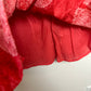 Y2K Free People Strapless Mini Dress Tunic Top Red 4