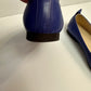 Everlane Day Ballet Flats Leather Bow Cobalt Royal Blue 6
