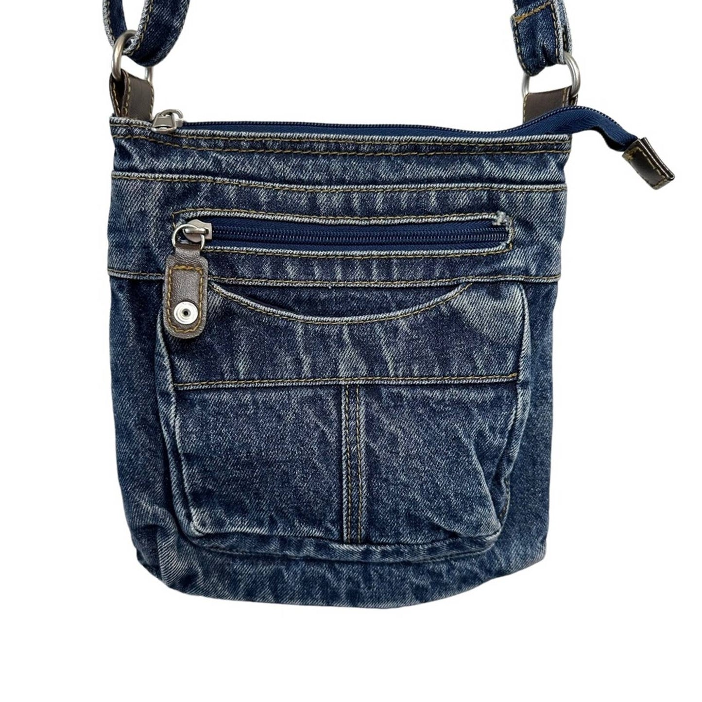 Vintage Y2K Jean Purse Denim Crossbody Handbag