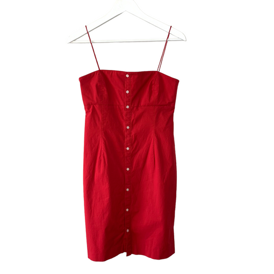 Vintage Y2K Lauren Ralph Lauren Red Mini Dress 4