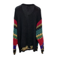 Vintage 90s Heirloom Collectibles Women Christmas Cardigan Sweater Chunky Knit 26/28