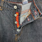 Vintage Lucky Brand Dungarees Straight Leg Denim Jeans Button Fly 8 29