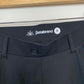 Betabrand Straight-Leg 7-Pocket Dress Pant Yoga Pants Black Medium