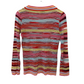 Vintage Missoni Sport Knit Long Sleeve Top Striped