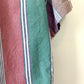 Vintage 90s Roundtree & Yorke Bold Striped Short Sleeve Button Down Shirt Cotton Medium