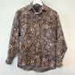 National Outfitters Southwest Aztec Flannel Shirt 2XL