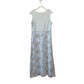 Vintage 1990s Molly Malloy Maxi Dress and Matching Cardigan Medium