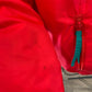 Vintage 90s Columbia Reversible Jacket Teal Red Puffer Bomber Large