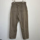 90s Lands' End Brown Denim High Rise Mom Jeans 14 Tall Cotton Made in the USA 32”