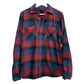North Face Flannel Button Down Shirt Shacket