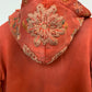 DRIFTWOOD Teddy Hoodie Embroidered Zipper Jacket Small