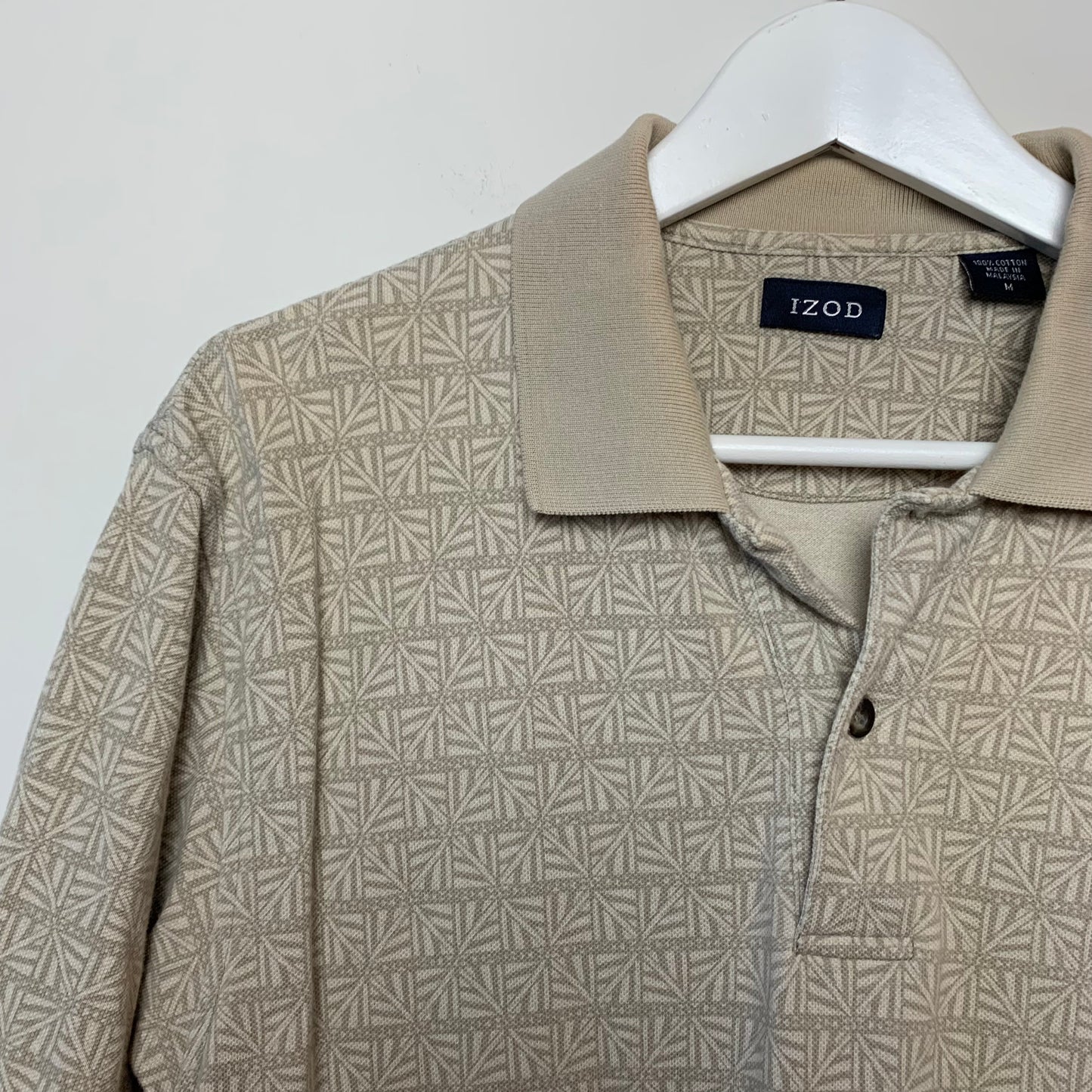Vintage Izod Polo Golf Shirt Cotton Medium