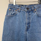 Vintage Levi's 550 Relaxed Fit Tapered Leg High Rise Straight 9 28”