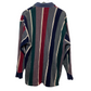 Vintage 90s Chaps X Ralph Lauren Collab Long Sleeve Striped Polo Shirt XL