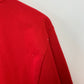 Vintage 90s Signal Sports Cat and Snowman Red Puff Paint Winter Sweatshirt Medium