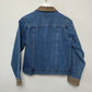 90s Y2K No Boundaries Denim Jean Jacket Leopard Trim