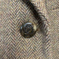 Vintage Lauren Ralph Lauren Brown Tweed Blazer 12 Petite