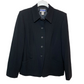 Vintage 90s Pendleton Wool Black Blazer Jacket 10 Made in the USA