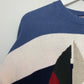 Vintage 90s Nautica Chunky Knit Grandpa Sweater Sail Boats Large
