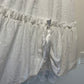 1970s Carho White Lace Midi Dress Made in West Germany XXS Gunne Sax Style