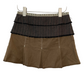 Vintage Free People Micro Mini Skirt Pleated 0