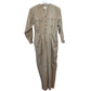 Vintage 80s Caren Sport Coveralls Jumpsuit khaki 10