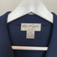Vintage Kim Rogers Knit Sweater Polo Cardigan with a Collar Medium Petite