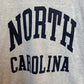 Vintage Medallion North Carolina UNC T-shirt Cotton Medium