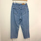 Vintage 90s Liz Claiborne High Rise Straight Leg Jeans Denim Cropped Raw Hem 8