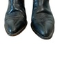 Vintage Code West Brown and Black Leather Cowboy Boots Western Made in the USA 7