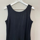 Vintage 90s All That Jazz Black Sleeveless Maxi Dress with Tie in the Back