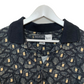 Vintage 90s Alexander Martin Polo Black Patterned XL Cotton