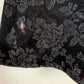 Vintage 90s Jump Black Velvet Glitter Halter Dress 9/10 Made in the USA