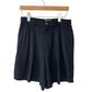 Tommy Bahama Black Silk Trouser Shorts Long Length 10