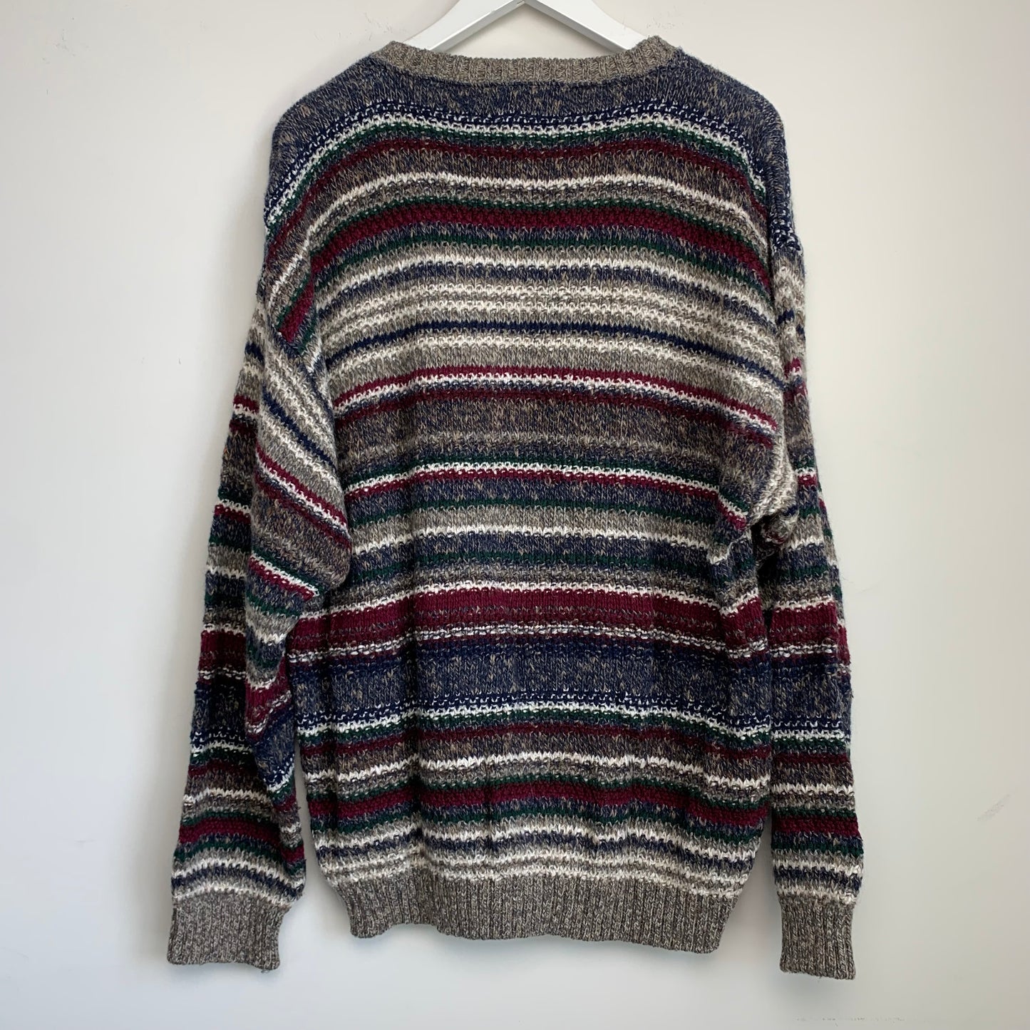 90s Eddie Bauer Chunky Knit Grandpa Sweater Size Large