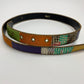 Vintage Patchwork Style Belt Multicolored