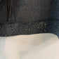 Vintage 90s Y2K Uniform John Paul Richard Slip Skirt Grey Floral Midi Large