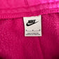 Nike Collection Fleece Shorts Pink High Rise Long Length Medium